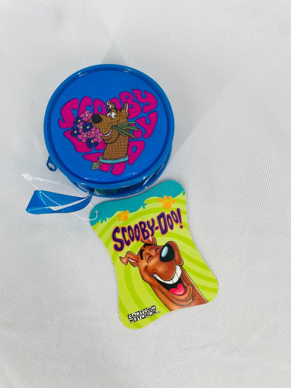 Scooby-Doo Coin Zipper Purse Transparent Blue New with Tags